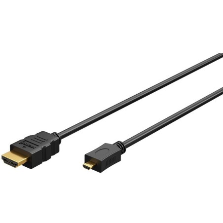 Kabel GOOBAY High Speed HDMI na Micro-HDMI 8K 2m, črn