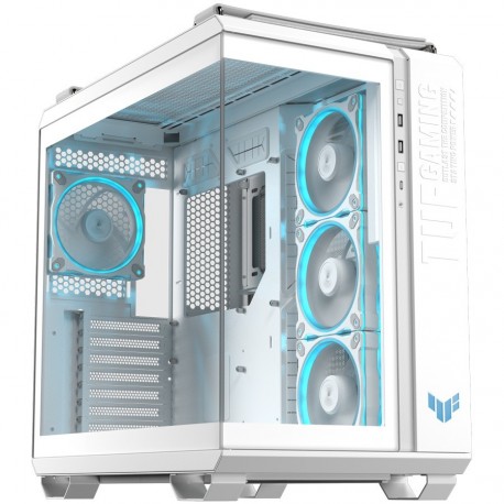 Ohišje ASUS TUF Gaming GT502 Horizon ATX, kaljeno steklo, belo
