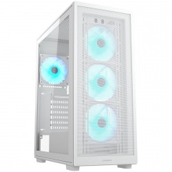 Ohišje COUGAR MX220 RGB PC Case, Mid Tower, belo