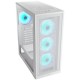 Ohišje COUGAR MX220 RGB PC Case, Mid Tower, belo