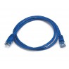 Priključni kabel za mrežo Cat5e UTP 0,5m moder