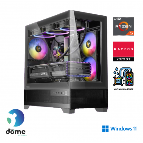 Računalnik ANNI Gamer Extreme R5 7500F / RX 9070 XT / 32 GB / 2 TB / W11H