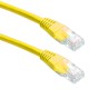 Priključni kabel za mrežo Cat5e UTP 1.5m rumen