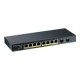 Stikalo (switch) ZYXEL GS1100-10HP, 10-port, PoE, SFP