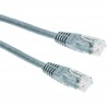 Priključni kabel za mrežo Cat6 UTP 1m siv