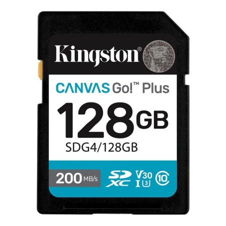 Spominska kartica SD KINGSTON Canvas Go! Plus, 128GB