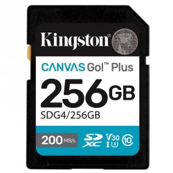 Spominska kartica SD KINGSTON Canvas Go! Plus, 256GB