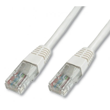 Priključni kabel za mrežo Cat5e UTP 2m bel