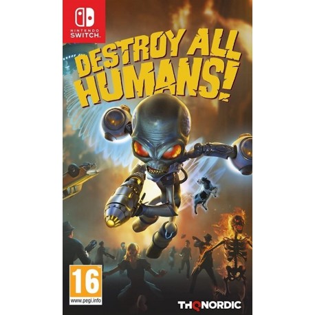 Igra Destroy All Humans! (Nintendo Switch)