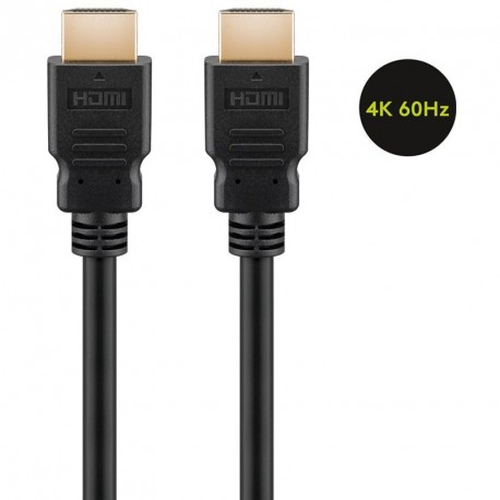 Kabel HDMI - HDMI 1m 4K/60Hz Goobay