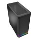 Ohišje SHARKOON AK4 RGB Strip, midiATX, črno