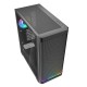 Ohišje SHARKOON AK4W RGB Strip, midiATX, črno