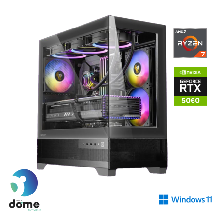 Računalnik ANNI Gamer Advanced R7 5700X / RTX 5060 / 16 GB / 1 TB / W11H
