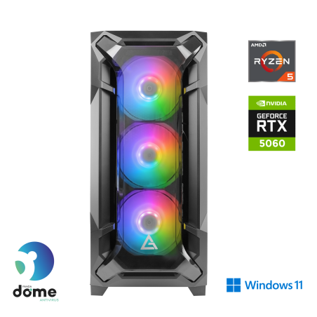 Računalnik ANNI Gamer Advanced R5 9600X / RTX 5060 / 16 GB / 1 TB / W11H