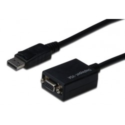 Adapter DisplayPort na VGA kabel 15cm