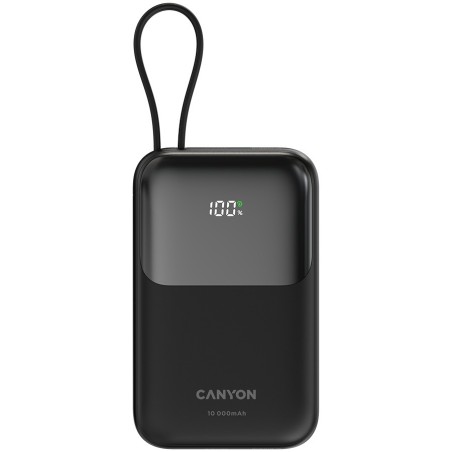 Prenosna baterija Powerbank CANYON OnPower 101, 10000 mAh, črna