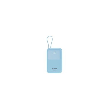 Prenosna baterija Powerbank CANYON OnPower 101, 10000 mAh, modra