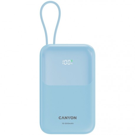 Prenosna baterija Powerbank CANYON OnPower 101, 10000 mAh, modra