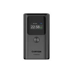 Prenosna baterija Powerbank CANYON OnPower 130 TFT, 10000 mAh, siva