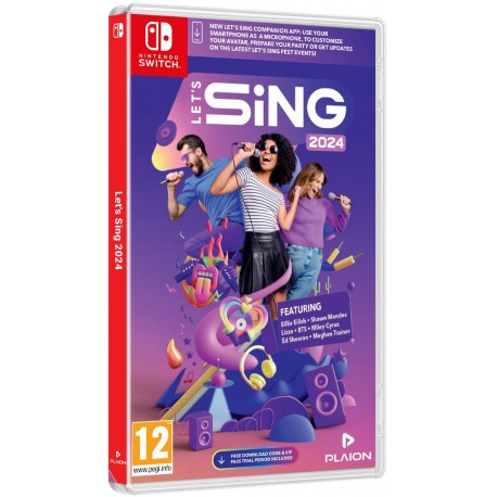 Igra Lets Sing 2024 (Nintendo Switch)