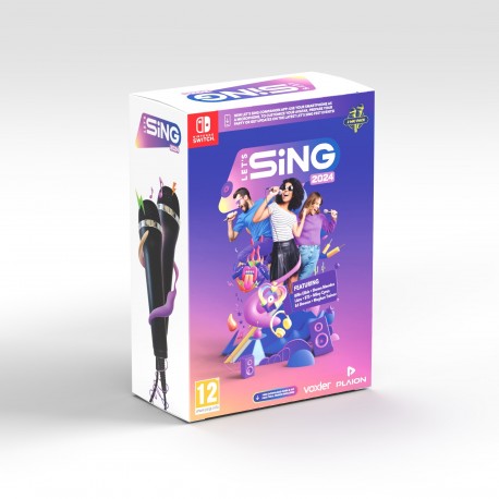 Igra Lets Sing 2024 - Double Mic Bundle (Nintendo Switch)