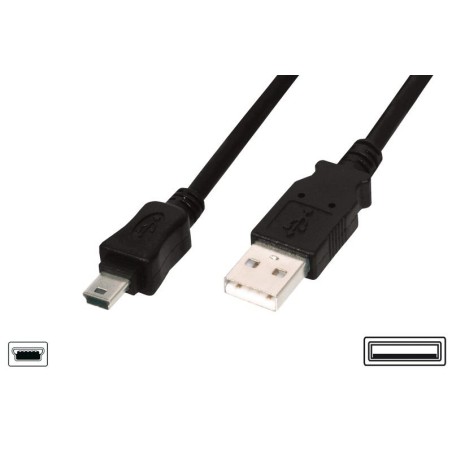 Kabel USB A-B mini 1m