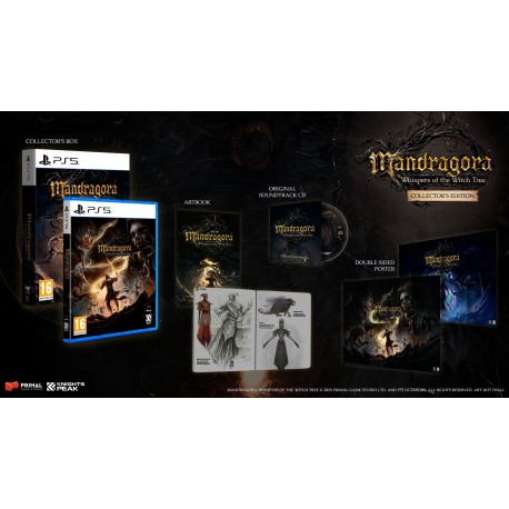 Igra Mandragora: Whispers Of The Witch Tree - Collector´s Edition (PS5)