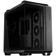 Ohišje ASUS TUF Gaming GT502 Horizon ATX, steklo, 4x 120mm ventilatorji, črno