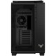 Ohišje ASUS TUF Gaming GT502 Horizon ATX, steklo, 4x 120mm ventilatorji, črno