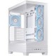Ohišje ASUS A31 PLUS ATX, steklo, 4x 120mm ventilatorji, belo