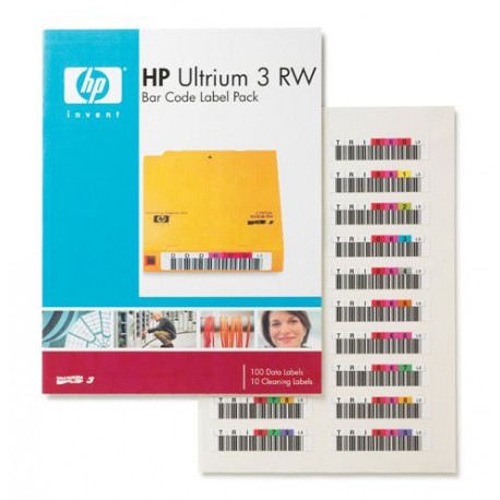 Storage HP Ult,3-RW label pack (Q2007A)