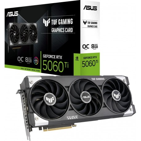 Grafična kartica ASUS TUF Gaming GeForce RTX 5060 Ti OC, 8GB GDDR7