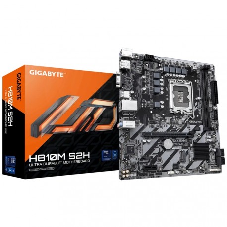 Matična plošča GIGABYTE H810M S2H, DDR5, SATA3, DP, USB3.2Gen1, LGA1851 mATX