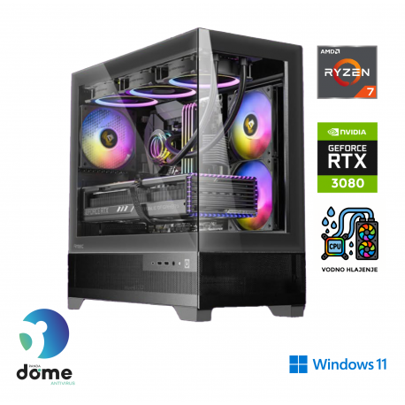 Računalnik ANNI Gamer Extreme R7 5800X / RTX 3080 / 32 GB / 1 TB / W11H