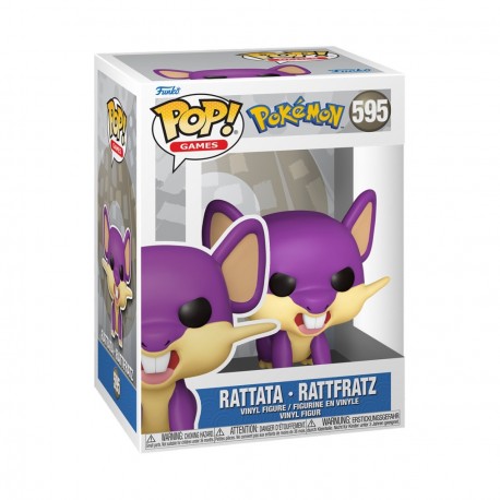 Figura FUNKO POP GAMES: POKEMON- RATTATA