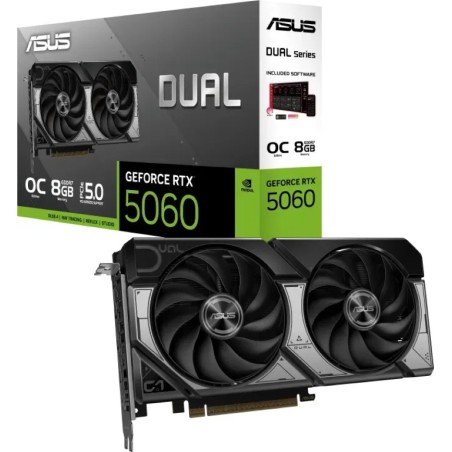 Grafična kartica ASUS Dual GeForce RTX 5060 OC, 8GB GDDR7