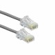 Mrežni kabel Leviton patch UTP CAT.6, 0,6m, siv