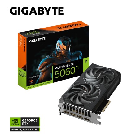 Grafična kartica GIGABYTE GeForce RTX 5060 Ti Windforce, 8GB GDDR7