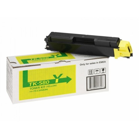 Toner Kyocera TK-580Y, yellow