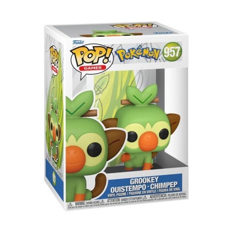 Figura FUNKO POP GAMES: POKEMON - GROOKEY
