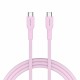 Kabel CANYON OnWire 60CL C-C 60W, 1m, roza
