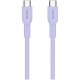 Kabel CANYON OnWire 60CL C-C 60W, 1m, vijoličen