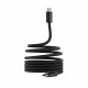 Kabel CANYON OnWire 60MG C-C 60W, Magnet, 1m, črn