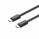 Kabel CANYON OnWire 60MG C-C 60W, Magnet, 1m, črn