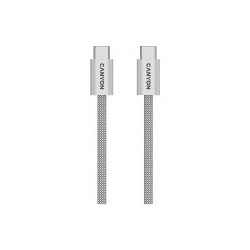 Kabel CANYON OnWire 60MG C-C 60W, Magnet, 1m, siv