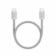 Kabel CANYON OnWire 60MG C-C 60W, Magnet, 1m, siv