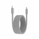 Kabel CANYON OnWire 60MG C-C 60W, Magnet, 1m, siv