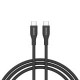 Kabel CANYON CC60SC10 C-C 60W, 1m, črn