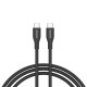 Kabel CANYON CC60SC10 C-C 60W, 1m, črn