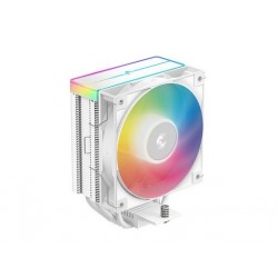 Hladilnik za procesor DeepCool AG400 WH ARGB V2, 120mm, bel